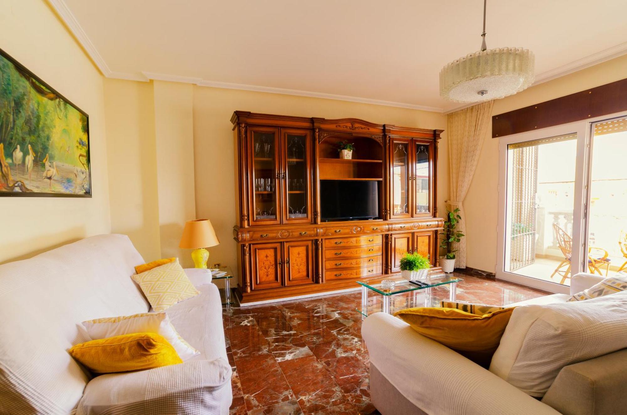 Villa Taala Con Terraza Los Nietos Bagian luar foto